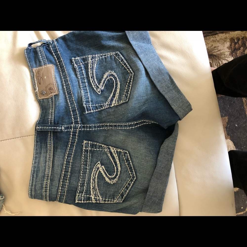 Silver shorts NEW !